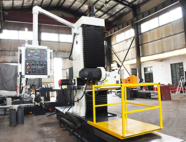 整体式结构落地式端面铣床