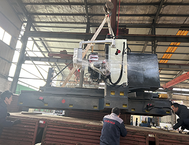 客户定制4米数控端面铣床发货